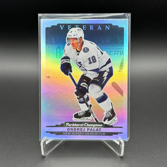 2022-23 UD Parkhurst Champions ONDREJ PALAT #70 Rainbow - New Jersey Devils