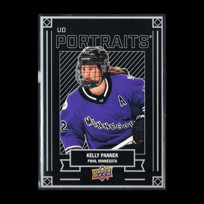 2024-25 UD PWHL KELLY PANNEK #P-4 UD Portraits - 1st EDITION!