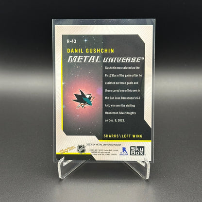 2023-24 SkyBox Metal Universe DANIL GUSHCHIN #R-43 Retro Rookie RC
