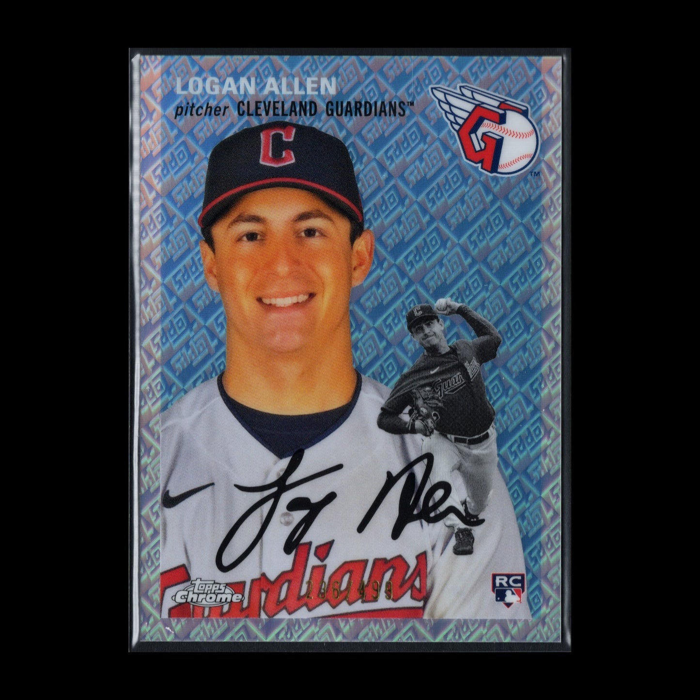 2023 Topps Chrome Platinum LOGAN ALLEN #105 Rookie Topps Refractor /499