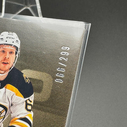 2021-22 UD Black Diamond OSKAR STEEN #LR-OS Lustrous Rookies RC /299 AUTO