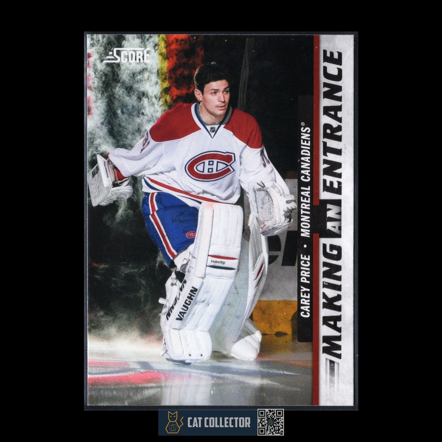 2011-12 Panini Score CAREY PRICE #9 Making An Entrance - Montreal Canadiens