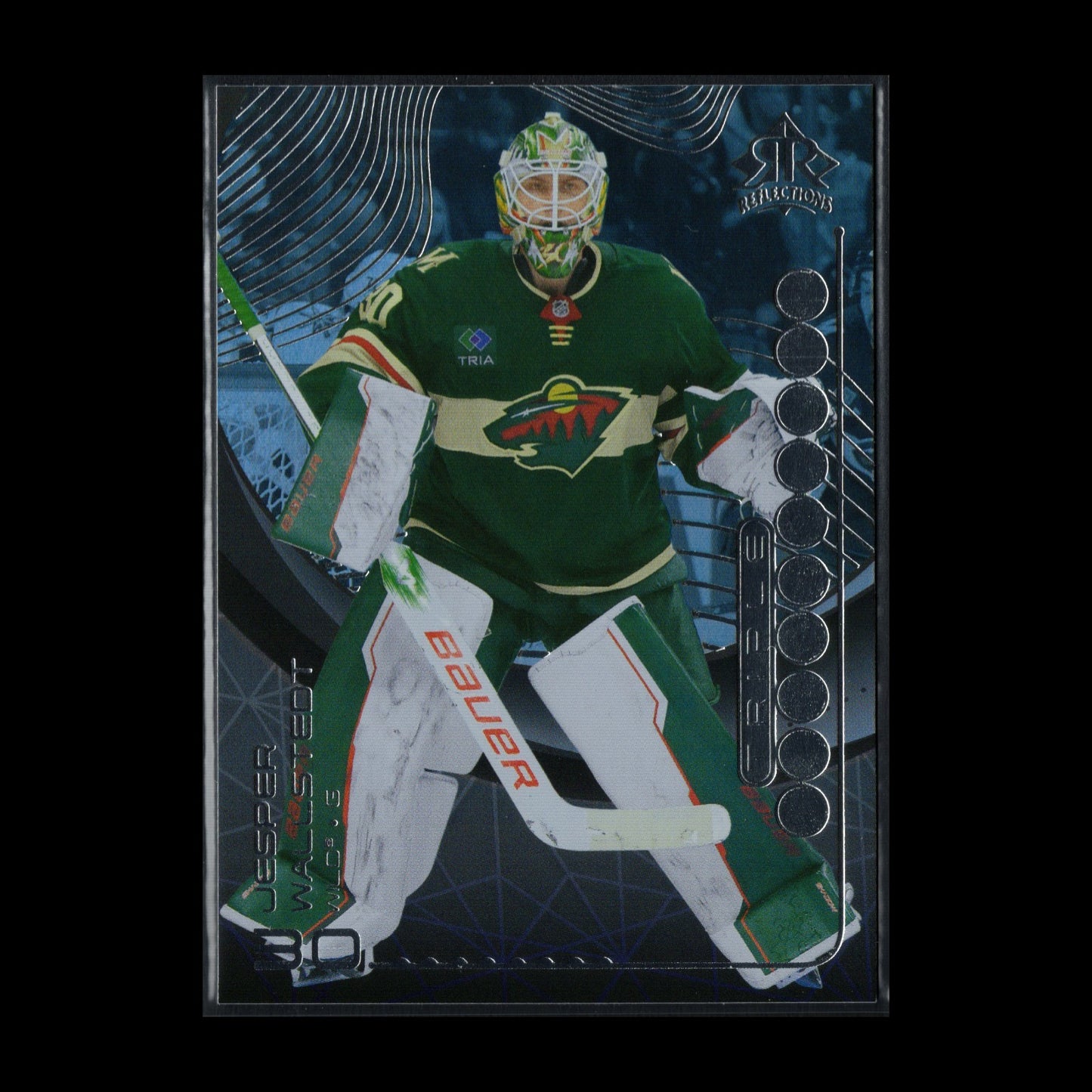 2024-25 UD Extended JESPER WALLSTEDT #TDR-3 Triple Dimensions Reflections Rookie