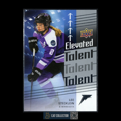 2024-25 UD PWHL LEE STECKLEIN #ET-10 Elevated Talent - Minnesota Frost
