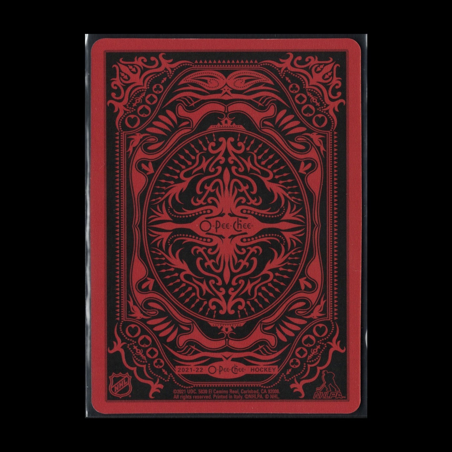 2021-22 O-Pee-Chee BROCK BOESER #3-SPADES Playing Cards - Vancouver Canucks