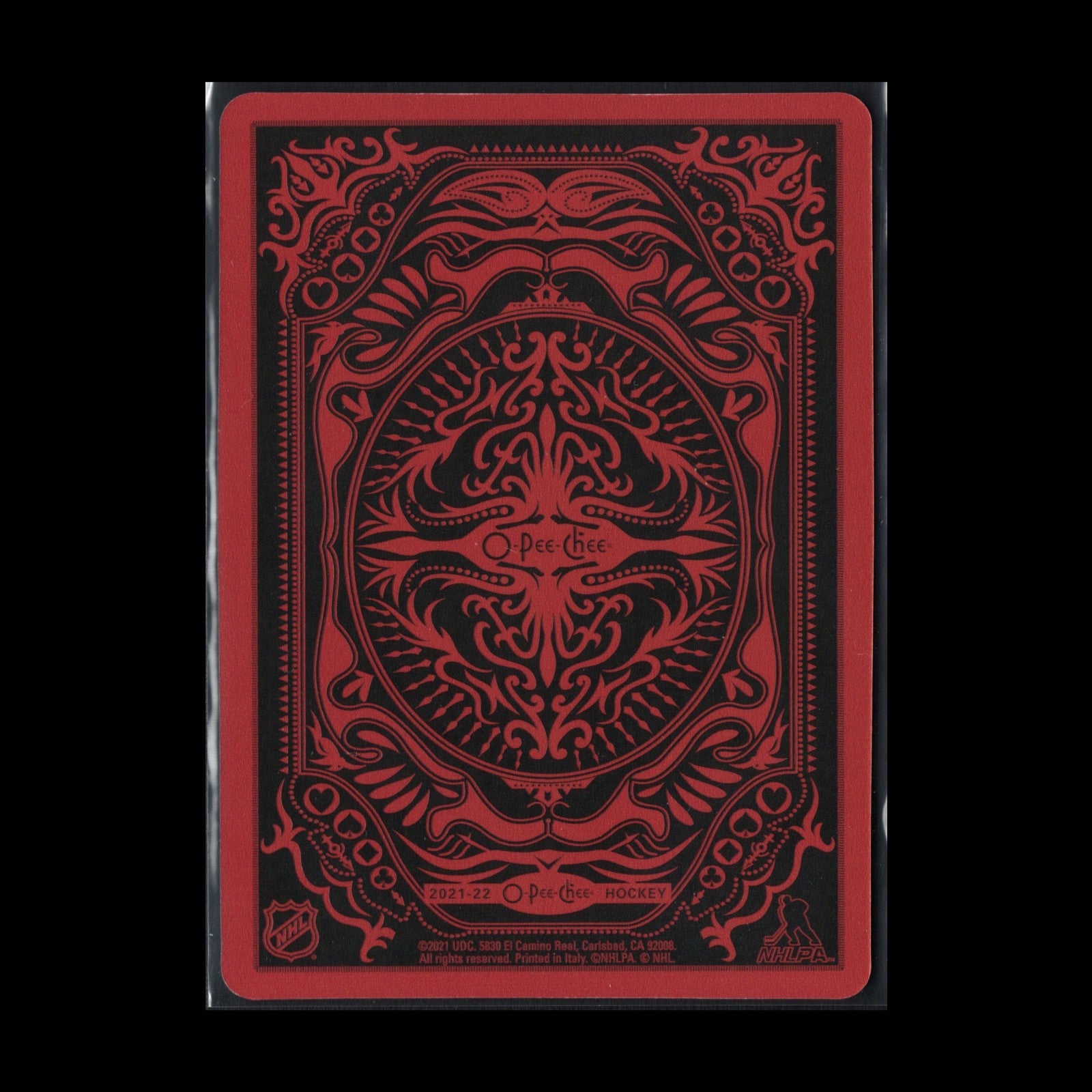 2021-22 O-Pee-Chee BROCK BOESER #3-SPADES Playing Cards - Vancouver Canucks