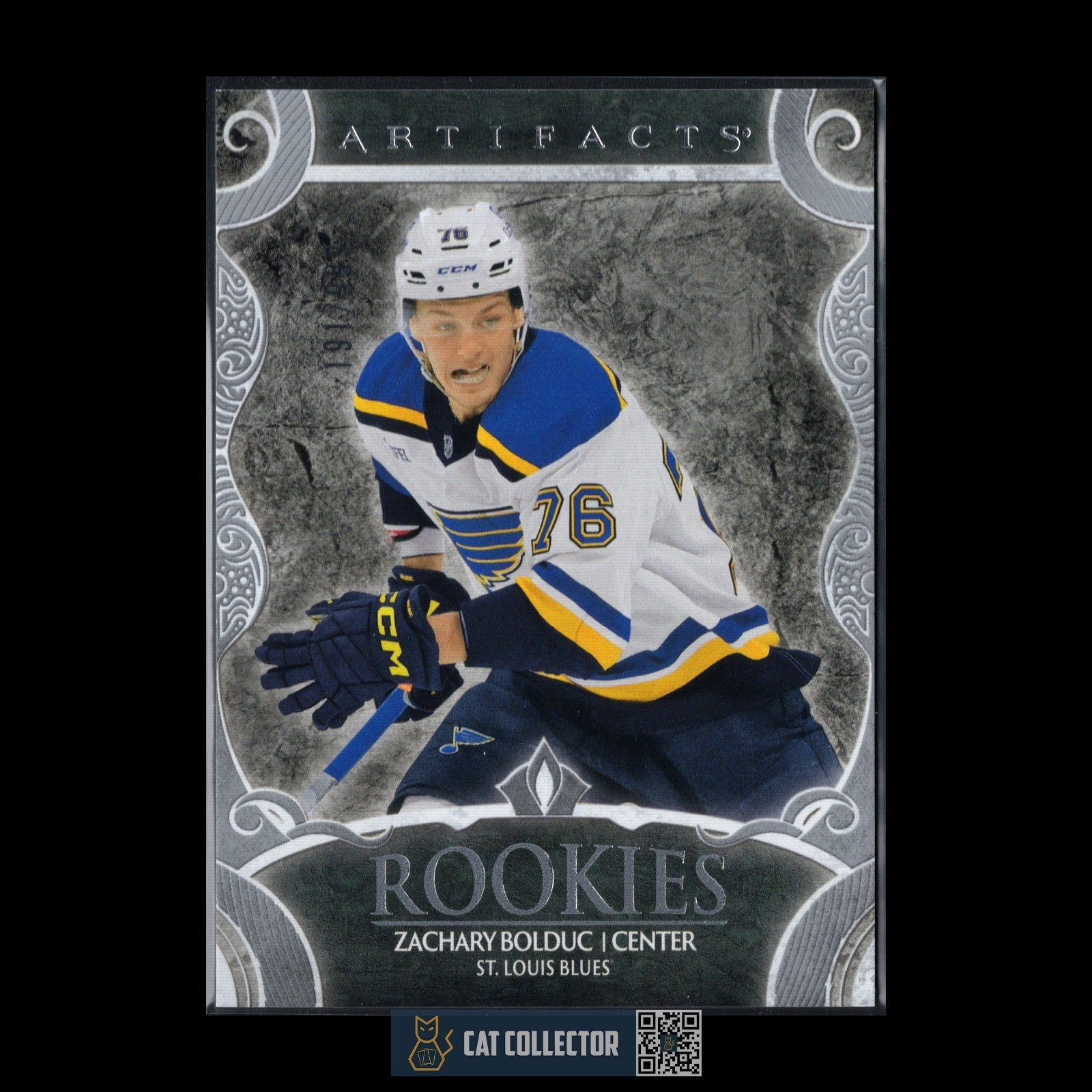 2024-25 UD Artifacts ZACHARY BOLDUC #182 Rookies Silver /999 Montreal Canadiens