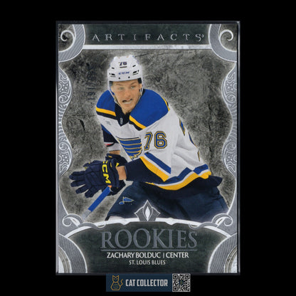 2024-25 UD Artifacts ZACHARY BOLDUC #182 Rookies Silver /999 Montreal Canadiens