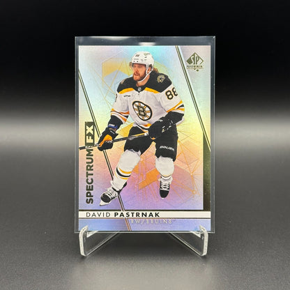 2022-23 UD SP Authentic DAVID PASTRNAK #S-6 Spectrum FX Bounty Unscratched