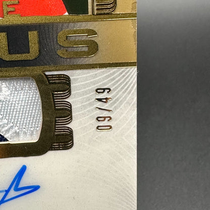 2024-25 UD Premier JOSHUA ROY #PFR-JR Focus Auto Patch Rookies RC /49