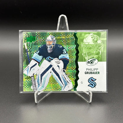 2023-24 Upper Deck Ice BASE & ROOKIE Green parallel ~ YOU PICK from the list!