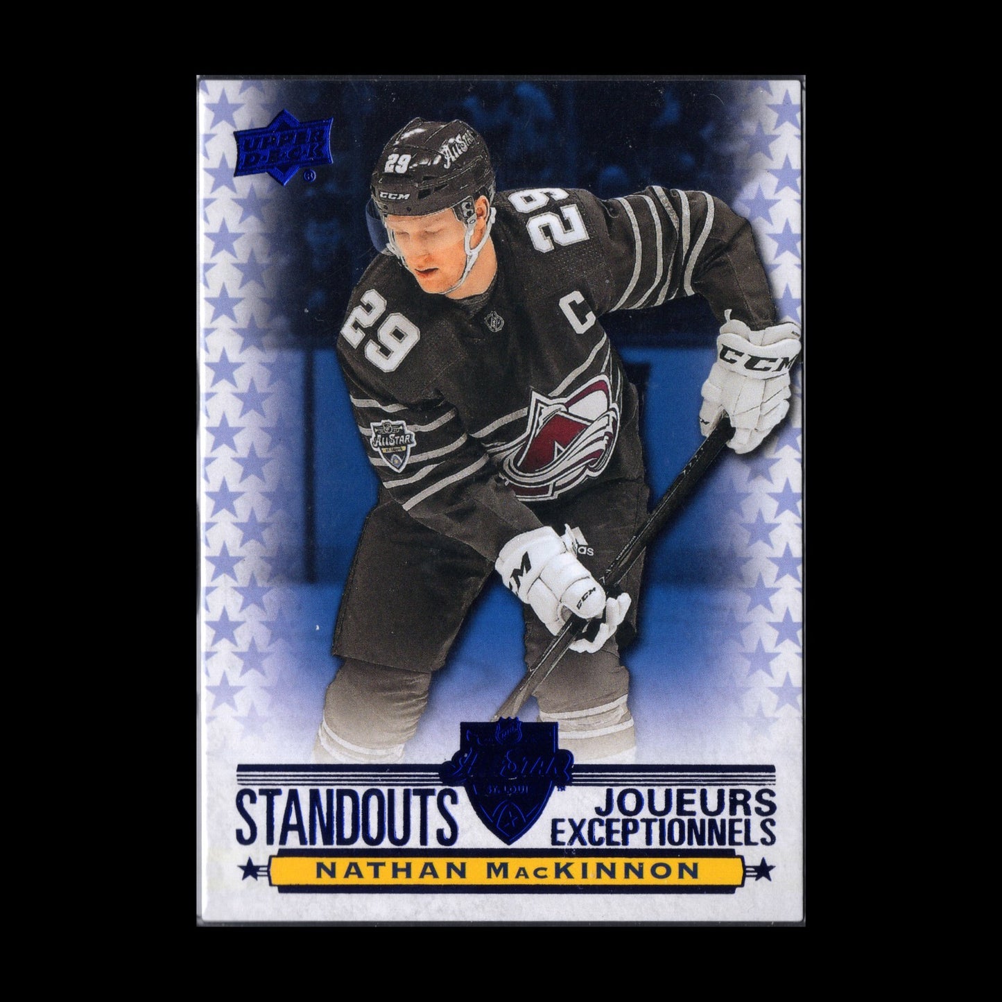 2020-21 UD Tim Hortons NATHAN MACKINNON #AS-10 Standouts - Colorado Avalanche