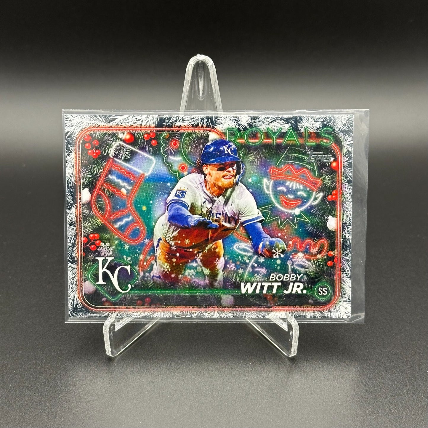 2024 Topps Holiday BOBBY WITT JR. #H111 Holiday Tree - Kansas City Royals