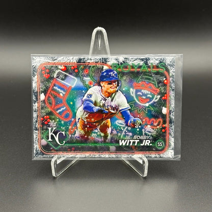 2024 Topps Holiday BOBBY WITT JR. #H111 Holiday Tree - Kansas City Royals