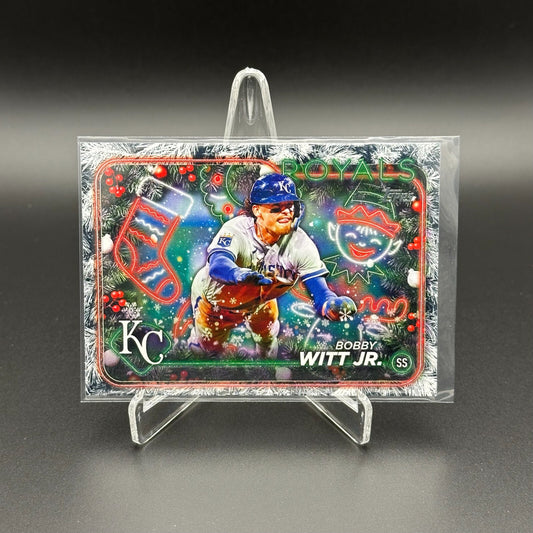 2024 Topps Holiday BOBBY WITT JR. #H111 Holiday Tree - Kansas City Royals