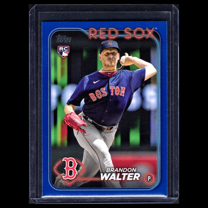 2024 Topps Series 1 BRANDON WALTER #193 Rookie Blue parallel