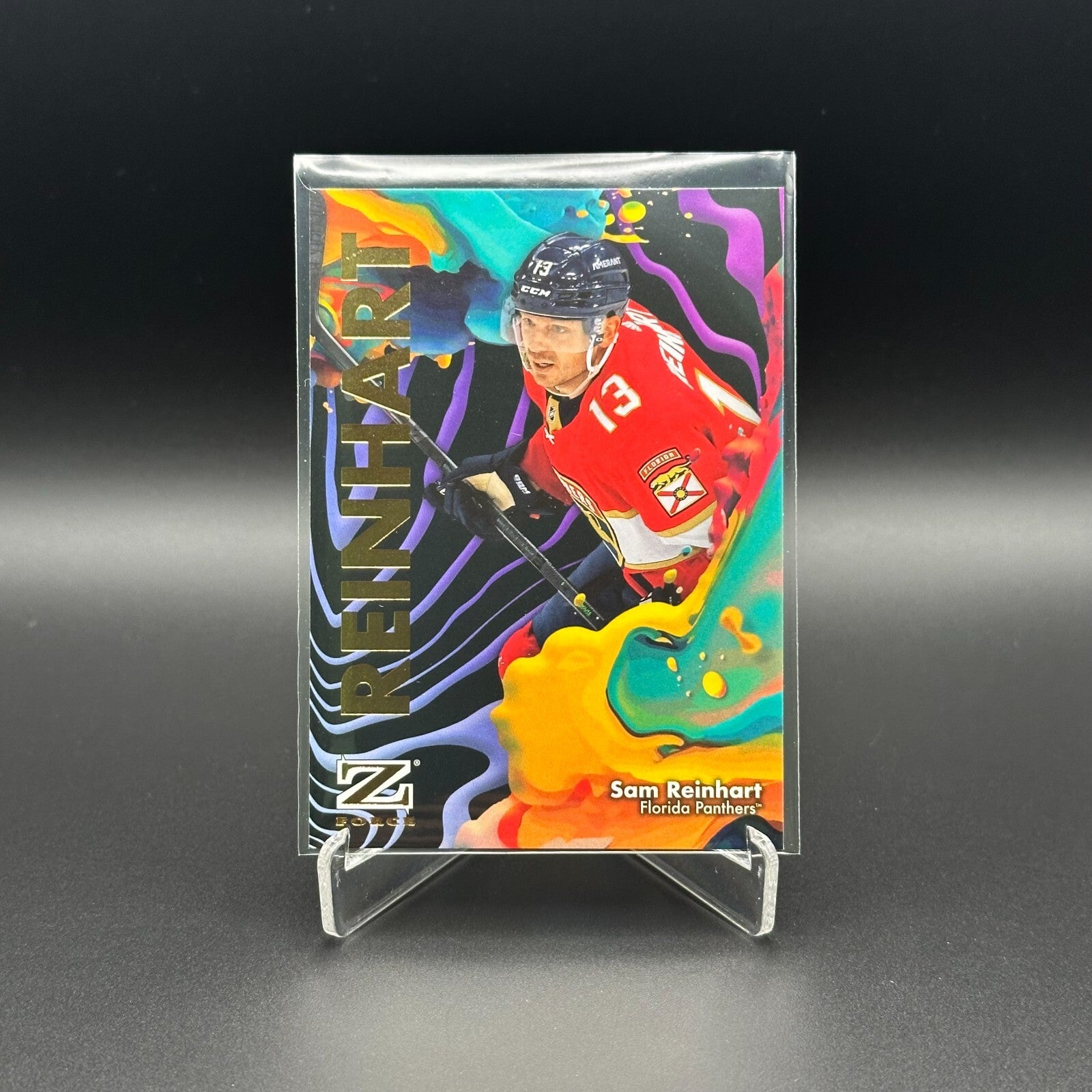 2024-25 SkyBox Metal Universe SAM REINHART #7 Z-Force