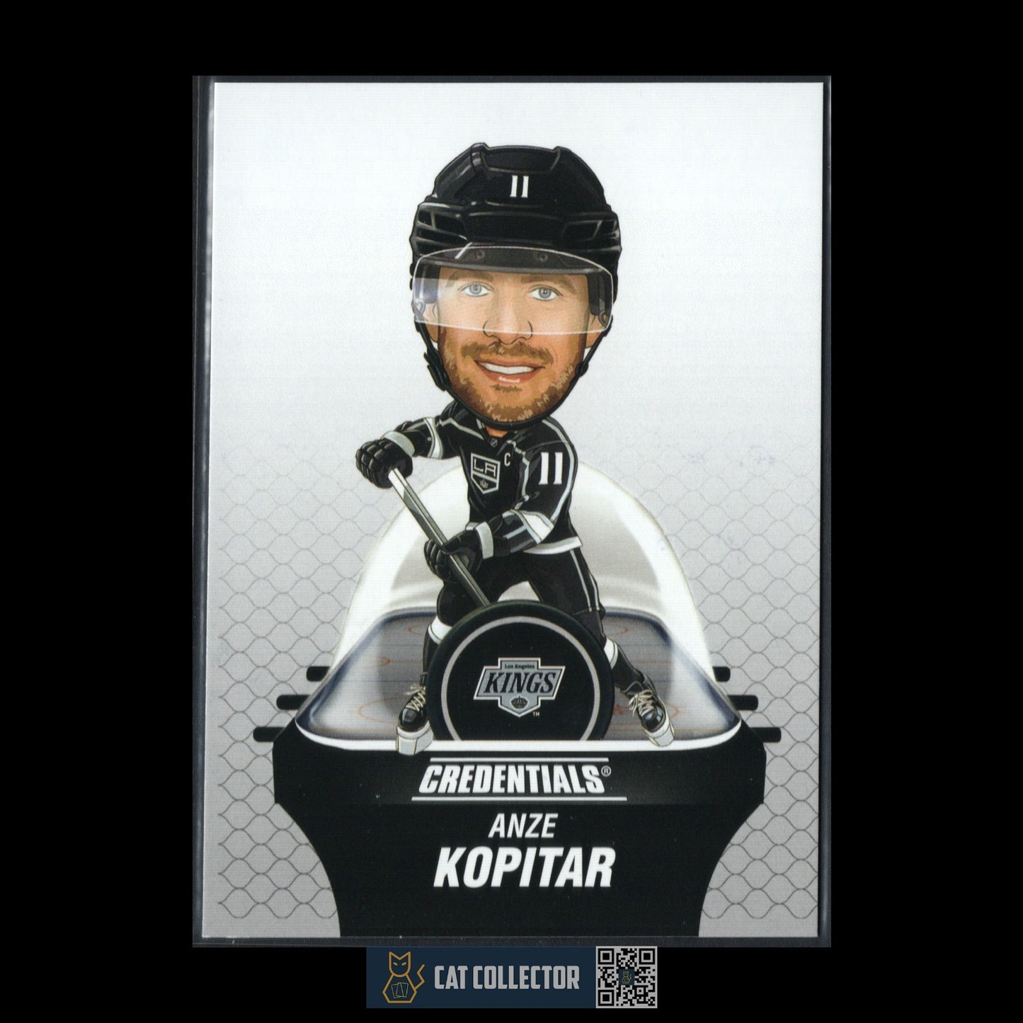 2024-25 UD Credentials ANZE KOPITAR #BH-AK Arena Giveaways Bobbleheads /750