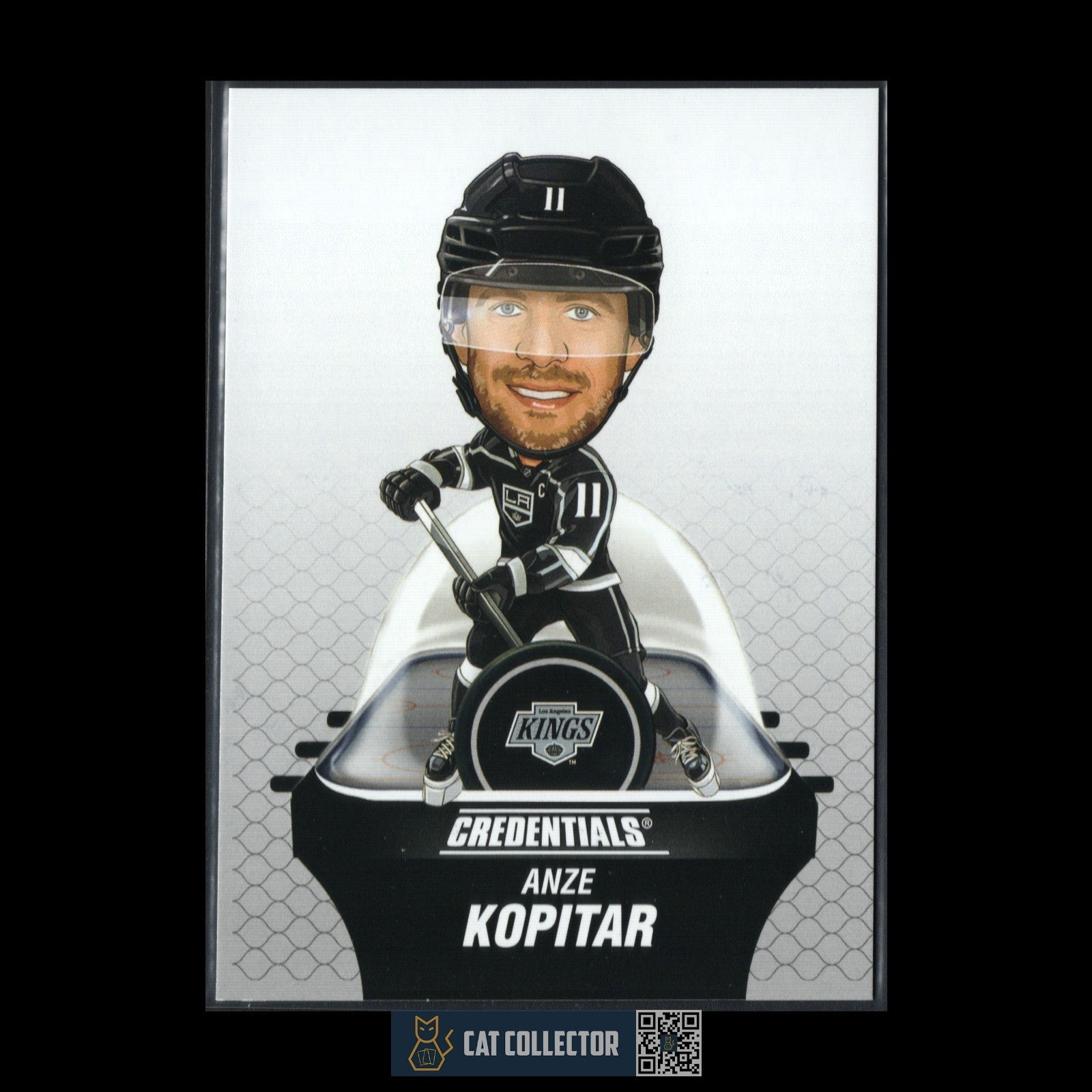 2024-25 UD Credentials ANZE KOPITAR #BH-AK Arena Giveaways Bobbleheads /750