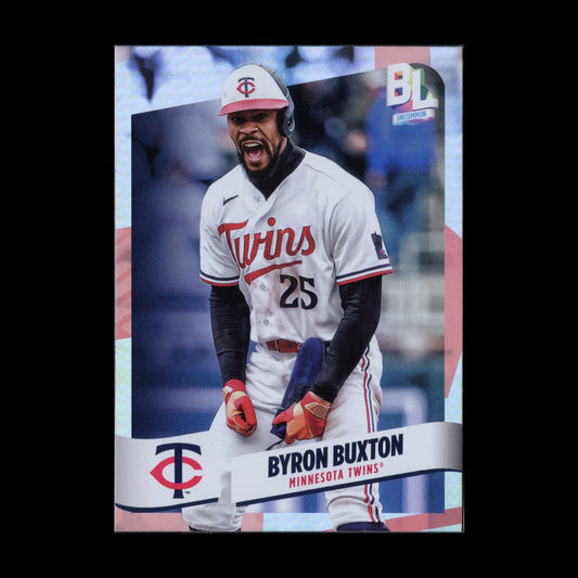 2024 Topps Big League BYRON BUXTON #227 Rainbow foil - Minnesota Twins