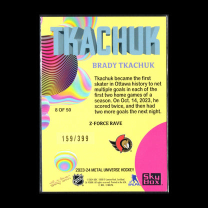 2023-24 SkyBox Metal Universe YAROSLAV ASKAROV #45 Z-Force