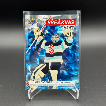 2024-25 Upper Deck Series 1 BREAKING NEWS inserts ~ YOU PICK from the list!