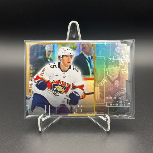 2023-24 UD Extended series MACKIE SAMOSKEVICH #UD3-16 Die-Cut - Florida Panthers