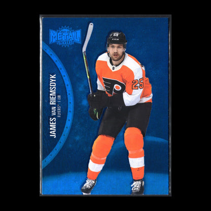 2021-22 SkyBox Metal Universe JAMES VAN RIEMSDYK #48 Blue spectrum