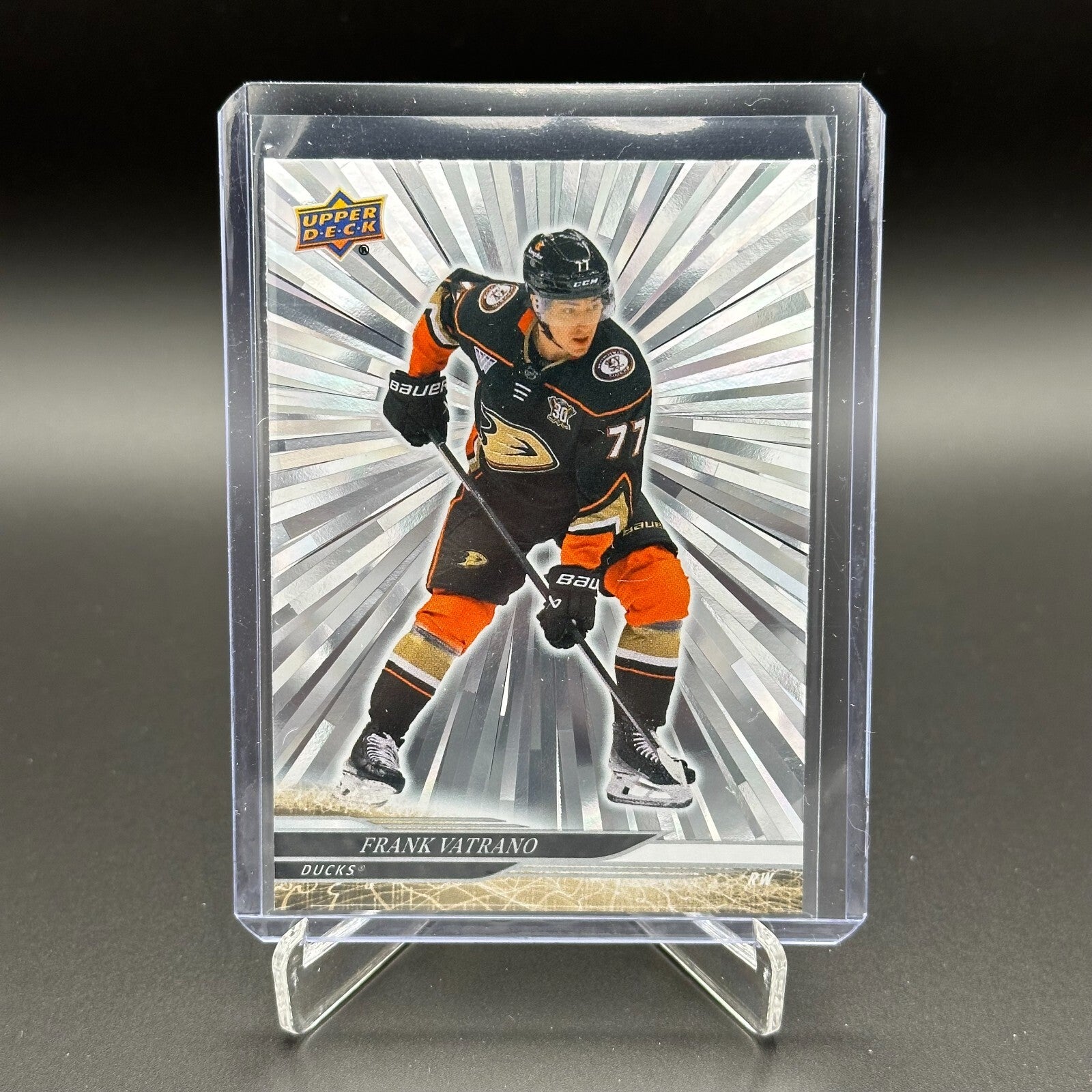 2024-25 Upper Deck Series 1 FRANK VATRANO #5 Outburst - Anaheim Ducks