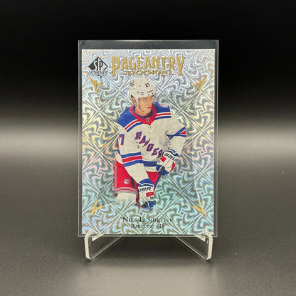2021-22 UD SP Authentic NILS LUNDKVIST #P-56 Pageantry Rookie - New York Rangers