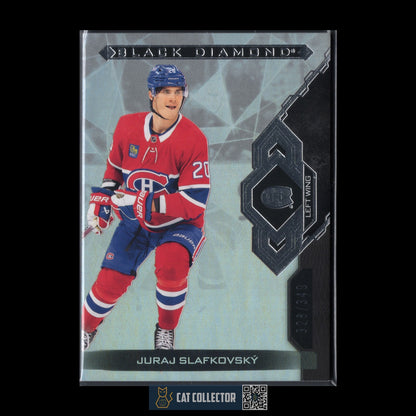 2022-23 UD Black Diamond JURAJ SLAFKOVSKY #BDB-JS Rookie RC /349