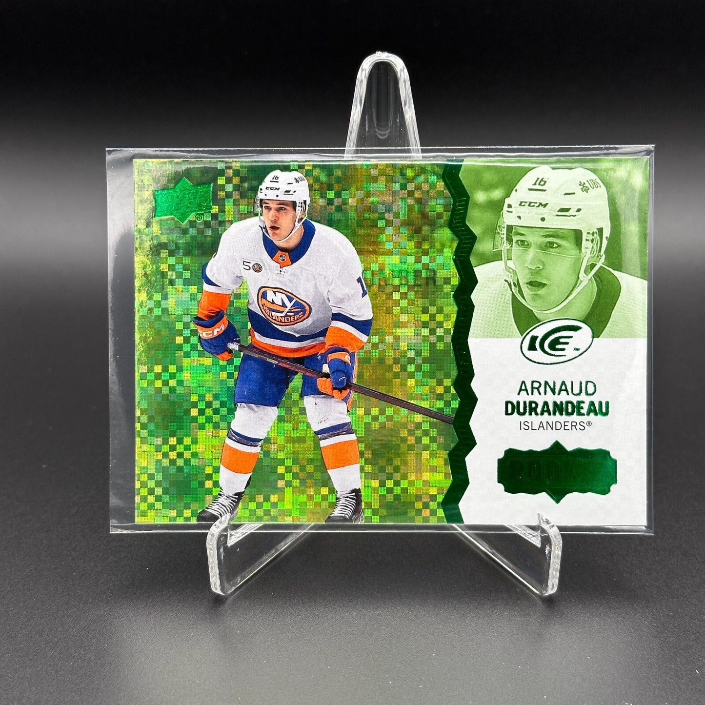 2023-24 Upper Deck Ice BASE & ROOKIE Green parallel ~ YOU PICK from the list!