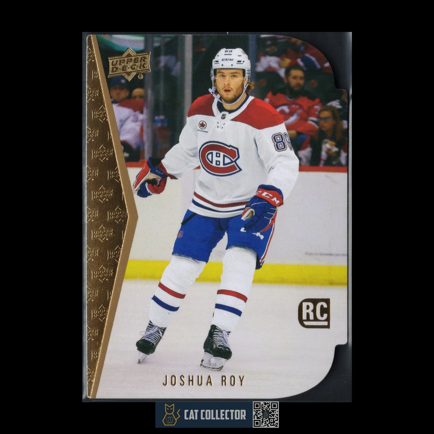 2024-25 UD Series 1 JOSHUA ROY #RDT-6 Rookie Tribute Die Cut RC - MTL Canadiens