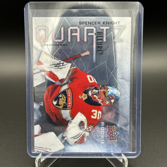 2021-22 UD Allure SPENCER KNIGHT #AQ-SK Quartz Rookie RC - Florida Panthers