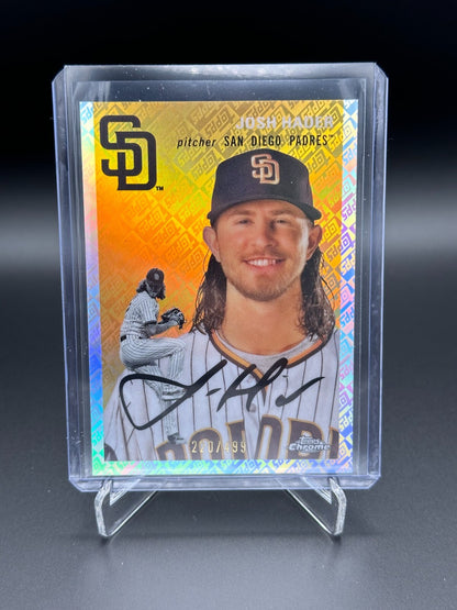 2023 Topps Chrome Platinum JOSH HADER #130 Topps Refractor /499