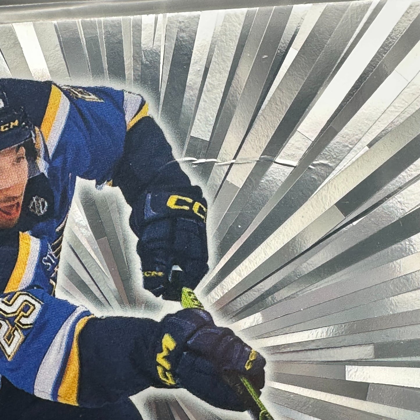 2024-25 UD Series 1 JORDAN KYROU #159 Outburst - St. Louis BLues (See images)
