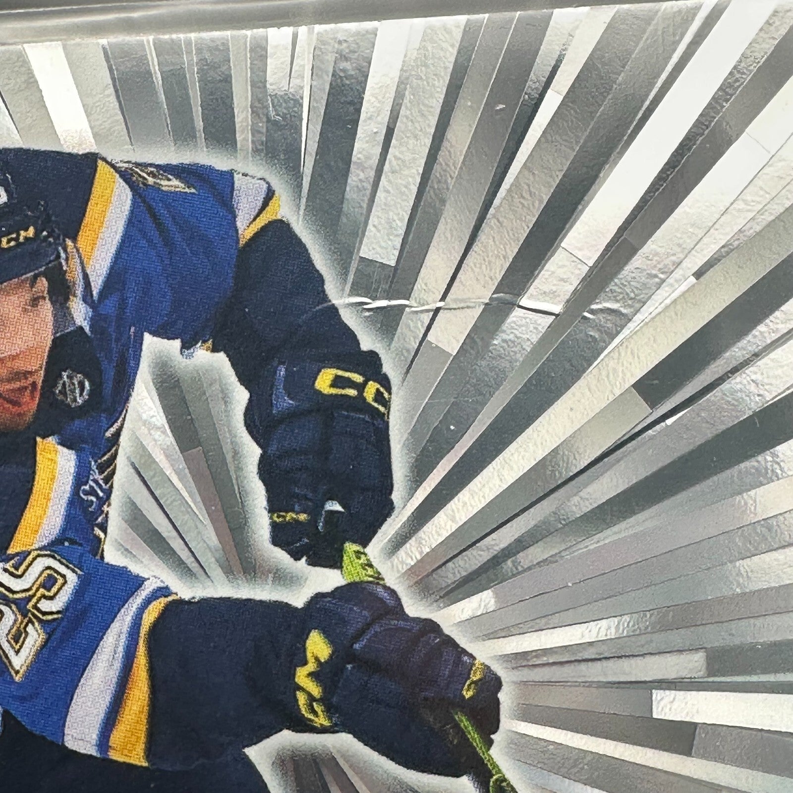 2024-25 UD Series 1 JORDAN KYROU #159 Outburst - St. Louis BLues (See images)