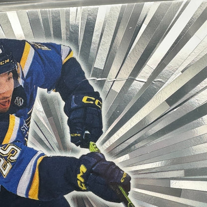 2024-25 UD Series 1 JORDAN KYROU #159 Outburst - St. Louis BLues (See images)