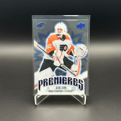 2024-25 UD Ice IVAN FEDOTOV #157 Premieres Blue parallel RC /399