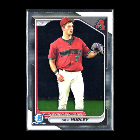 2024 Topps Chrome Bowman JACK HURLEY #BCP-104 Prospect RC - Arizona Diamondbacks
