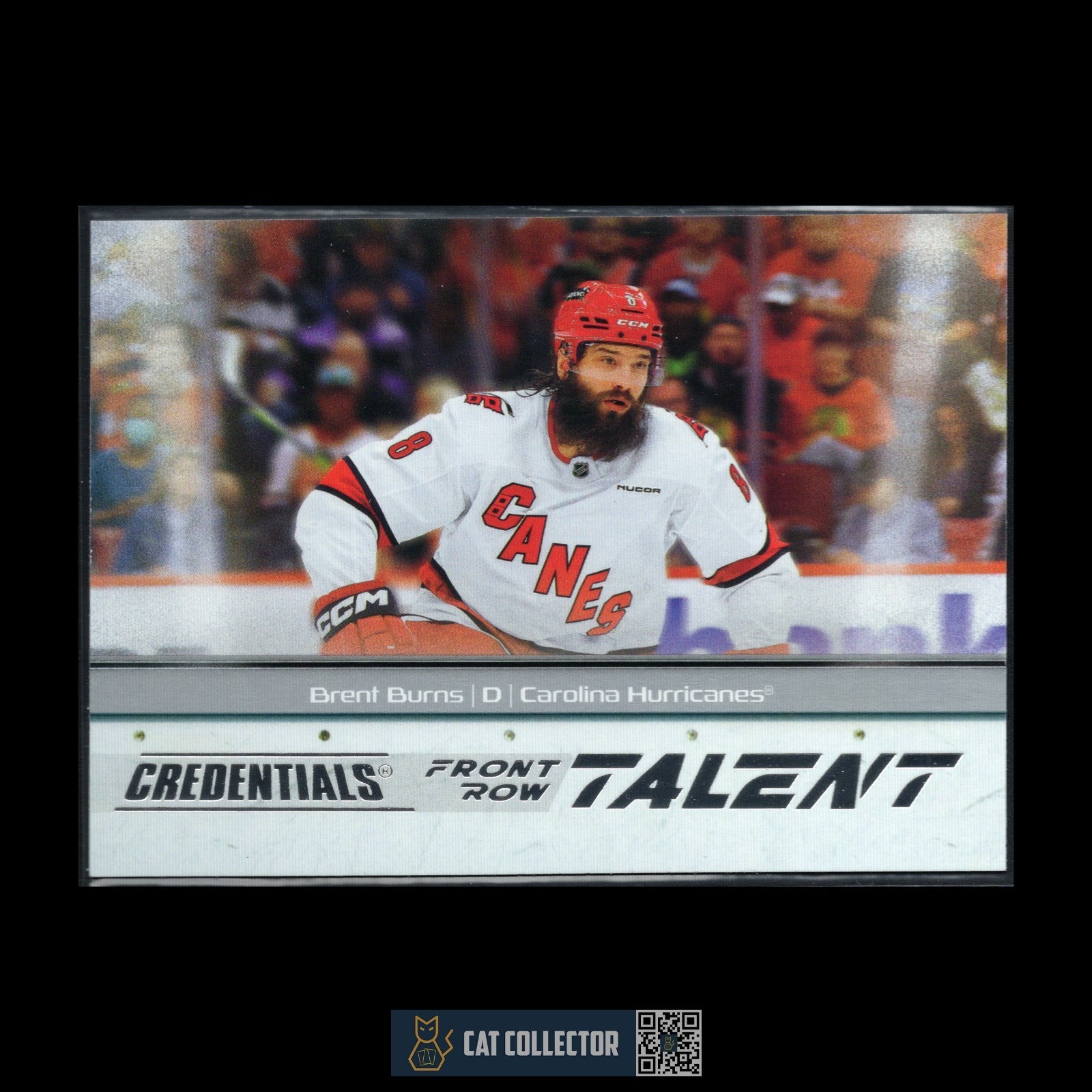 2024-25 UD Credentials BRENT BURNS #FRT-BB Front Row Talent