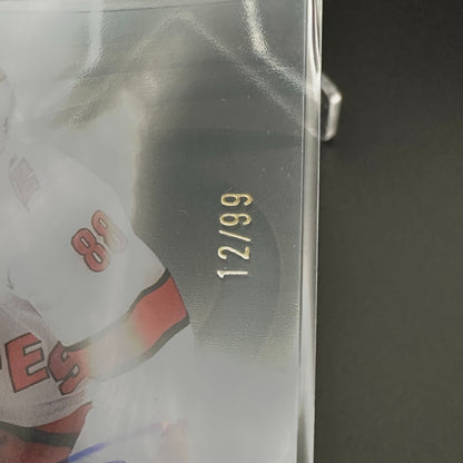 2024-25 UD Credentials MARTIN NECAS #TA-MN Ticket Access Autograph /99