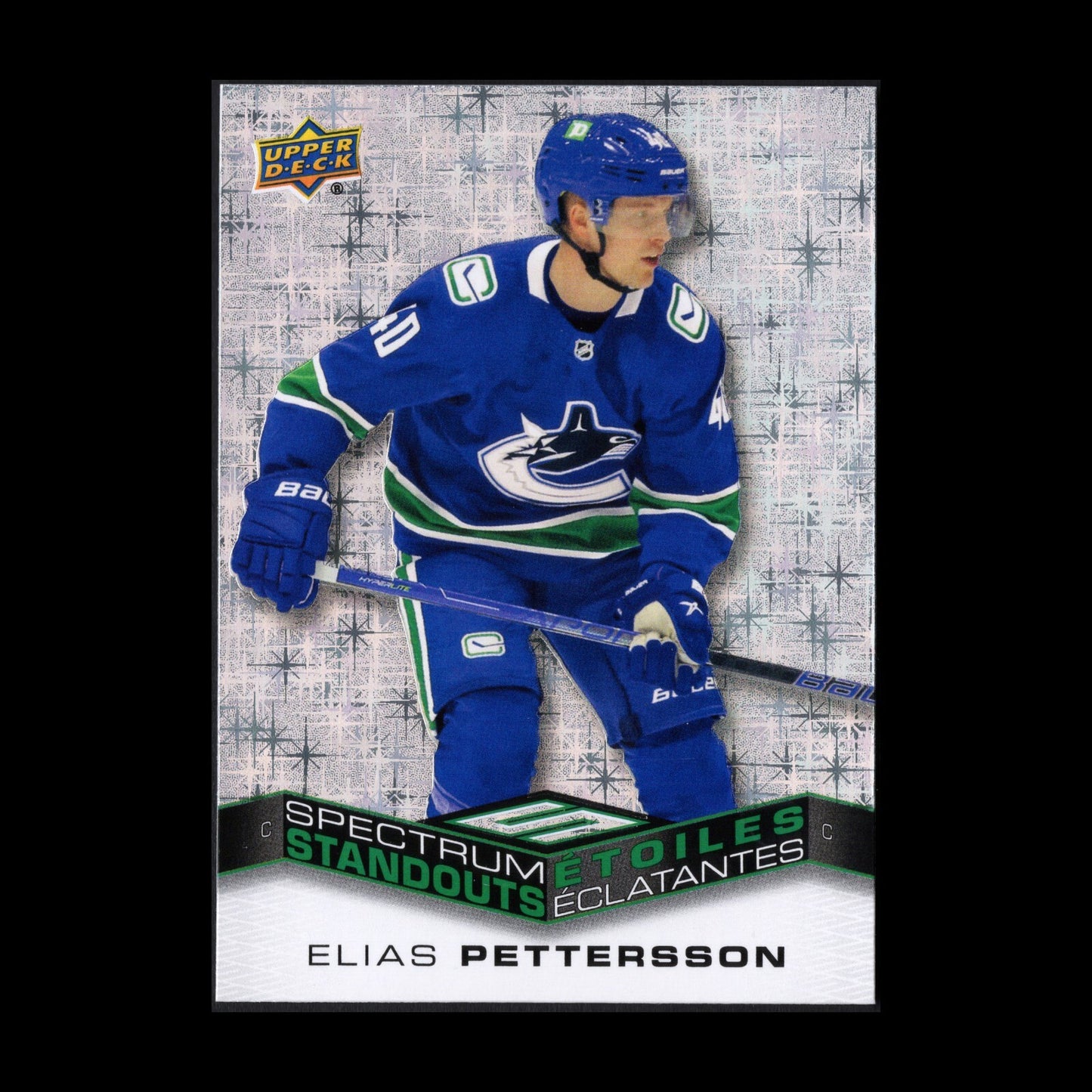 2022-23 UD Tim Hortons ELIAS PETTERSSON #C-7 Spectrum Standouts