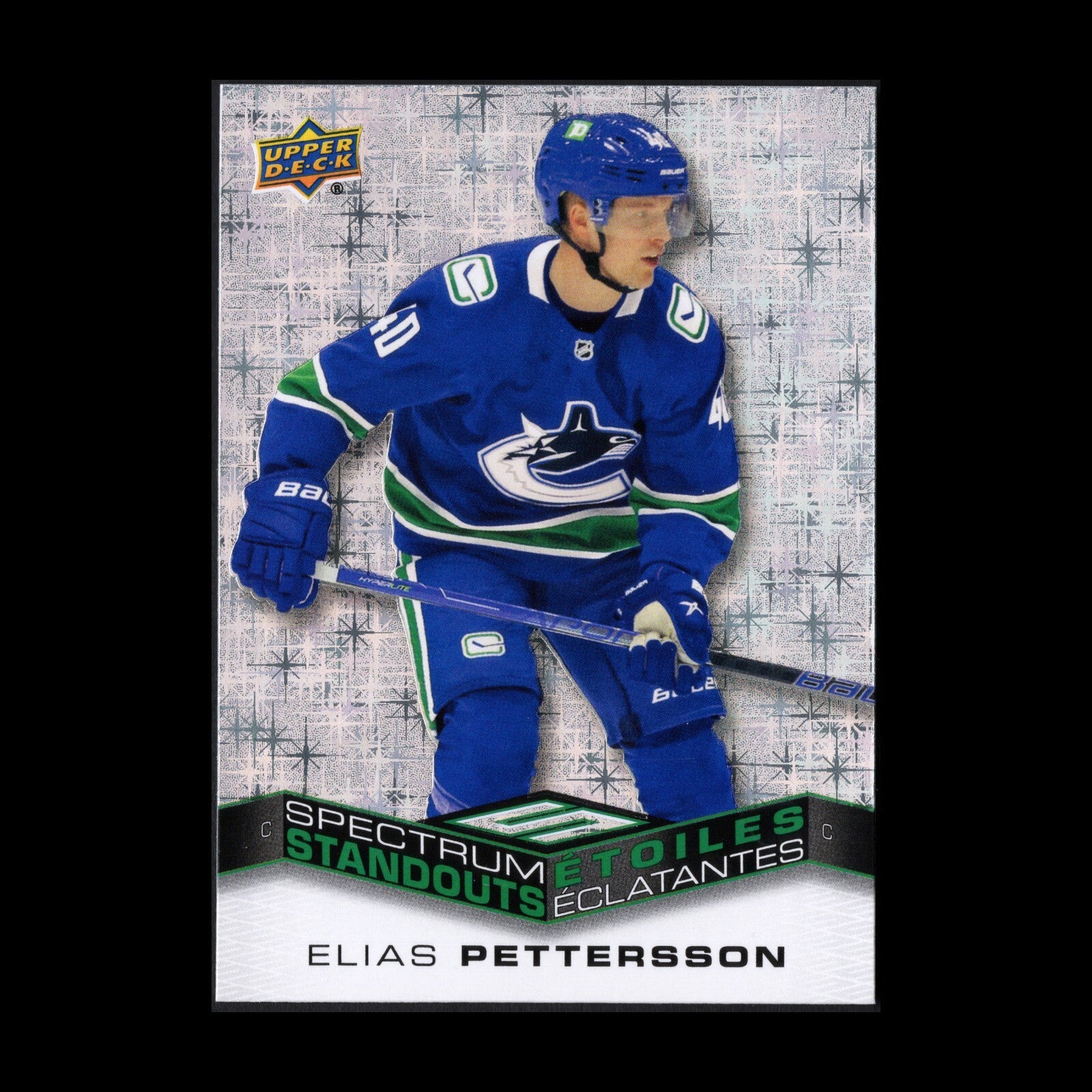 2022-23 UD Tim Hortons ELIAS PETTERSSON #C-7 Spectrum Standouts