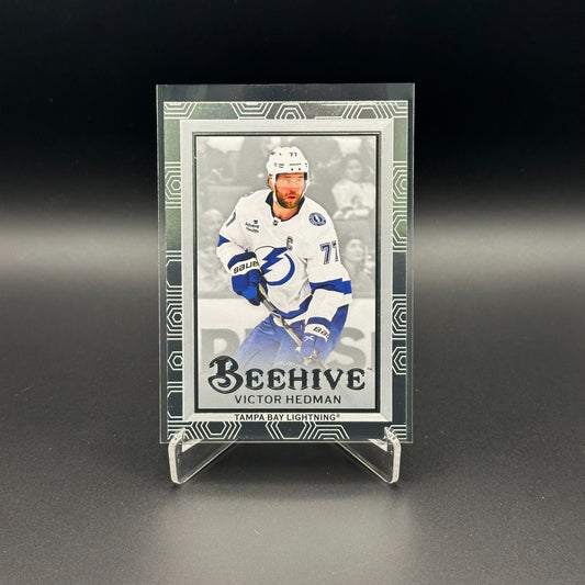 2024-25 UD Extended series VICTOR HEDMAN #BH-10 Beehive - Tampa Bay Lightning