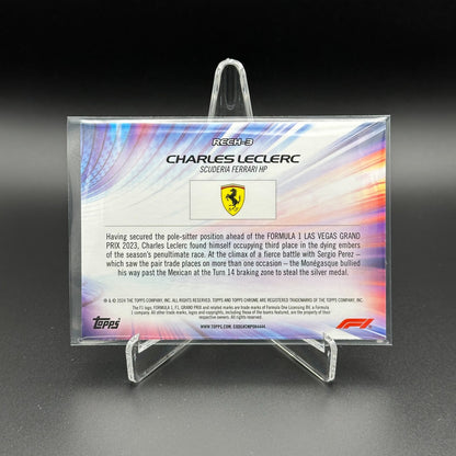 2024 Topps Chrome Formula 1 CHARLES LECLERC #RECH-3 Re-Charged
