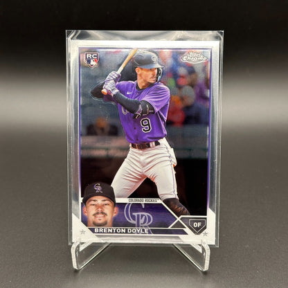 2023 Topps Chrome Updated Series BRENTON DOYLE #USC172 Rookie RC