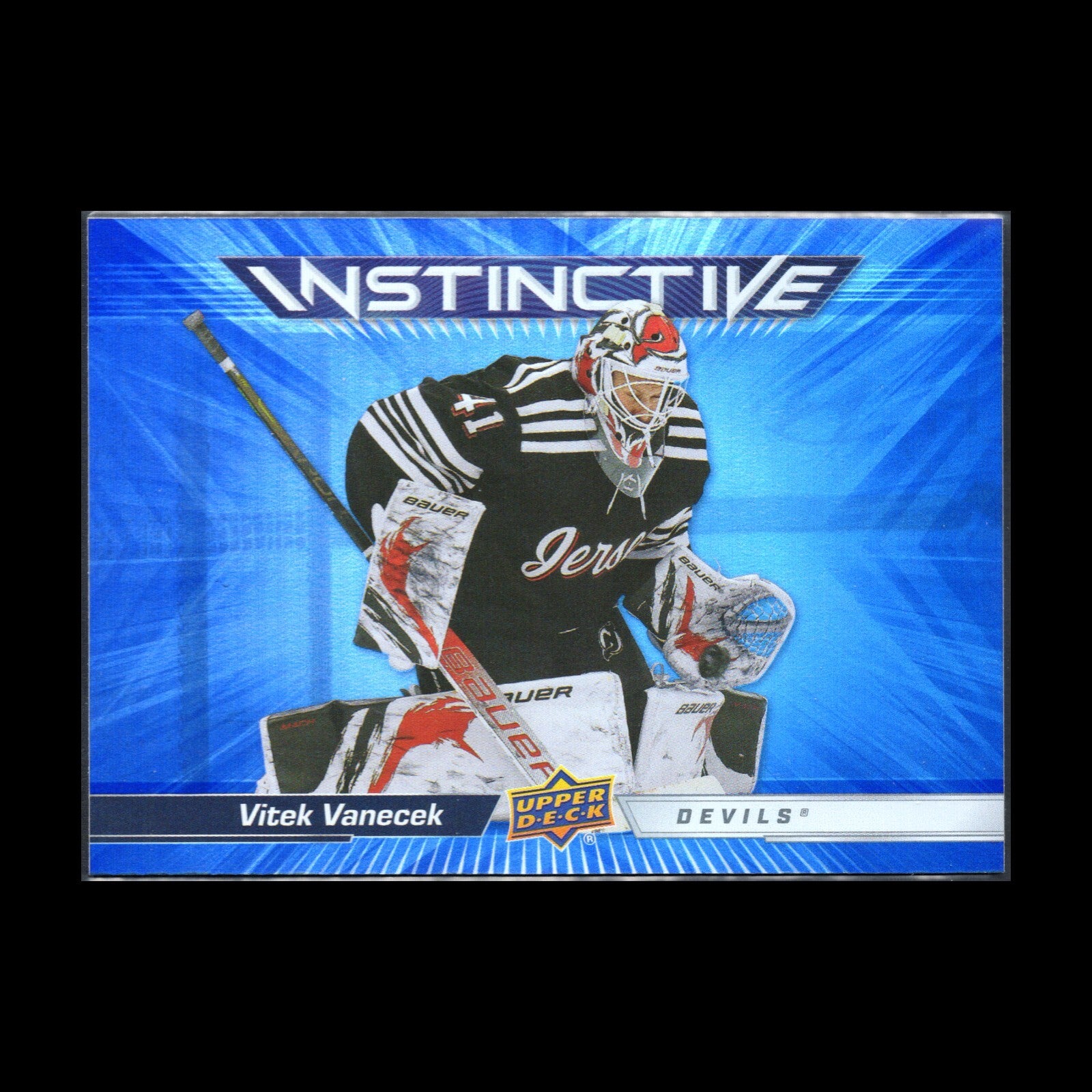 2023-24 UD Series 2 VITEK VANECEK #IN-7 Instinctive - New Jersey Devils