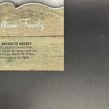 2021-22 UD Artifacts CAREY PRICE #NG-CP Net Gear /25 Auto Jersey