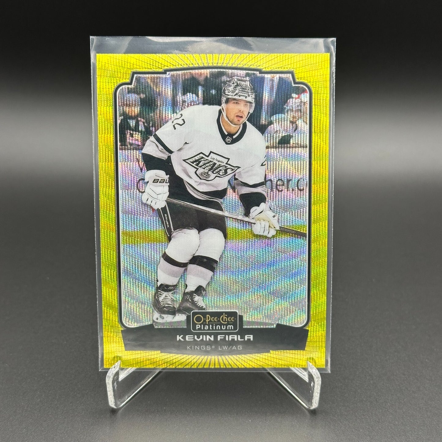2022-23 O-Pee-Chee Platinum KEVIN FIALA #181 Neon Yellow Surge